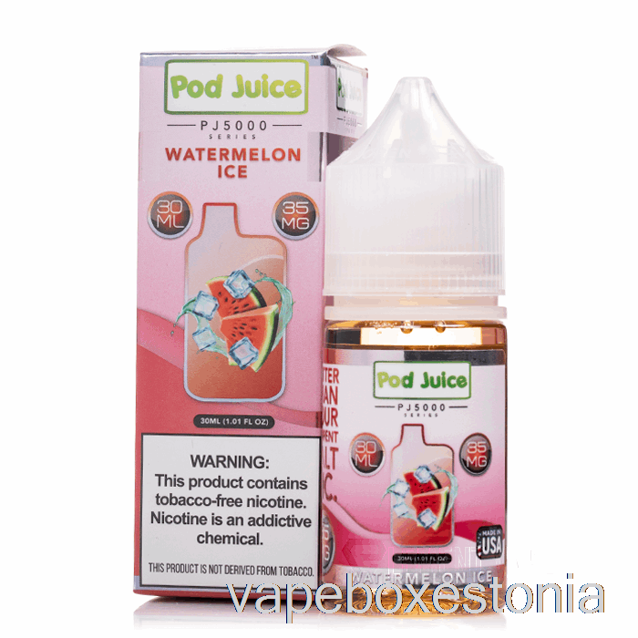 Vape Box Estonia Arbuusijää - Kauna Mahl Pj5000 - 30ml 35mg